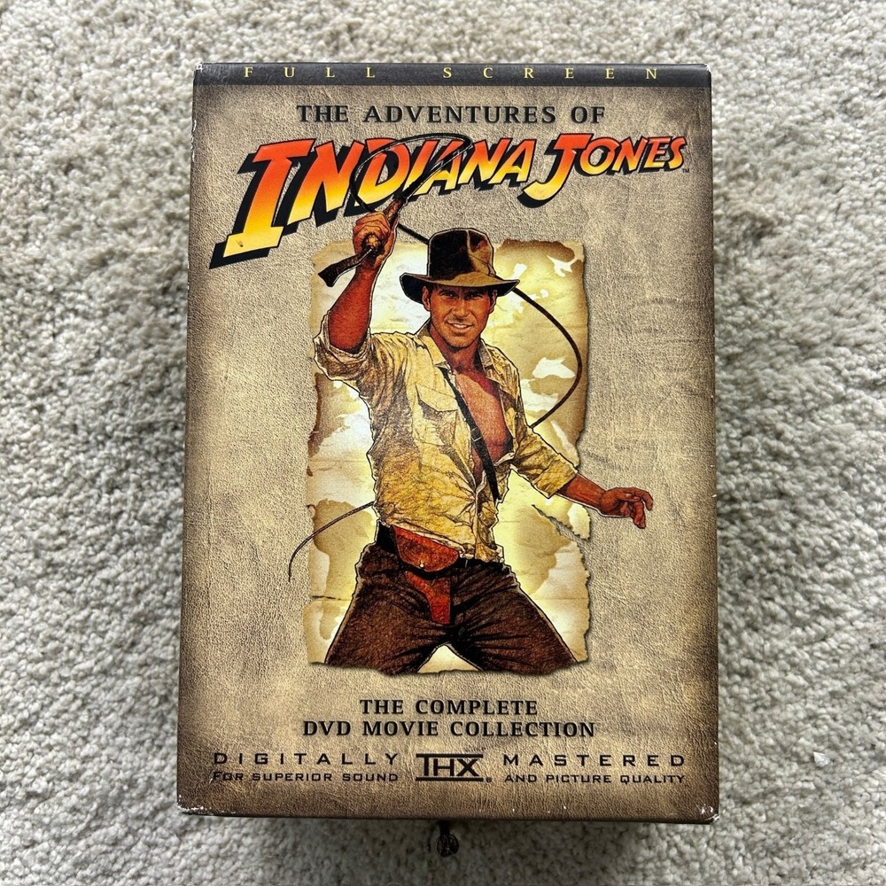 The Adventures of Indiana Jones DVD 2003 Complete Collection Full Screen THX